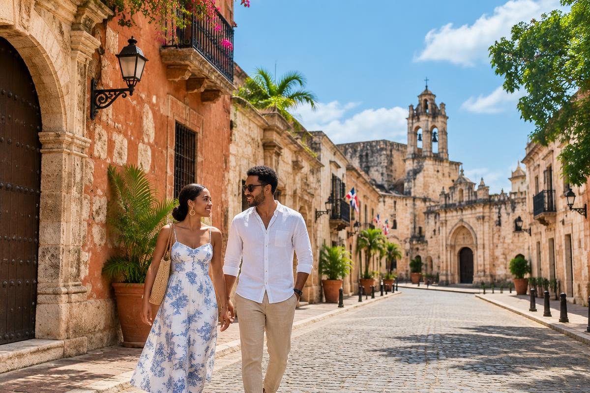 Un día en el Santo Domingo colonial